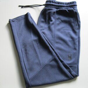 Spyder Active Men Jogger Pant Breathable Moisture Wicking Tapered Leg blue M, L
